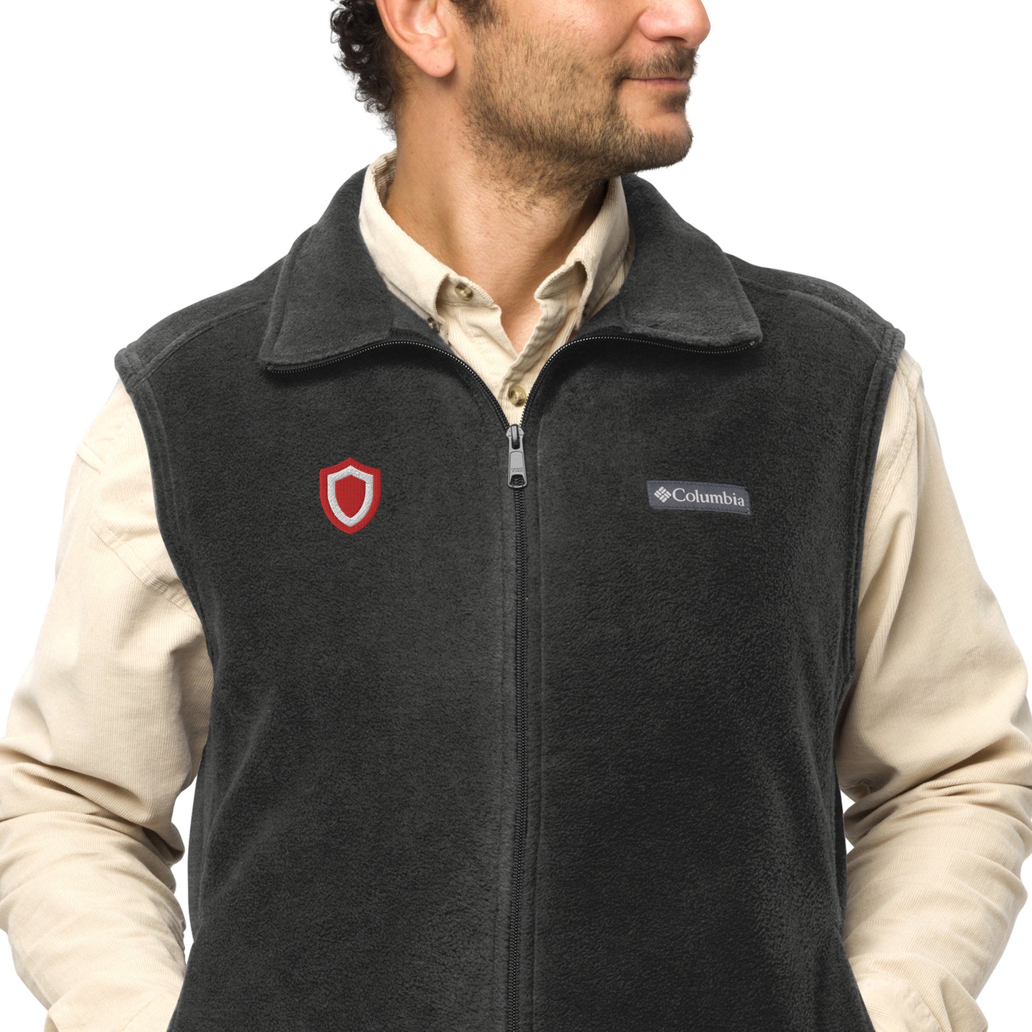 Men's Columbia fleece vest